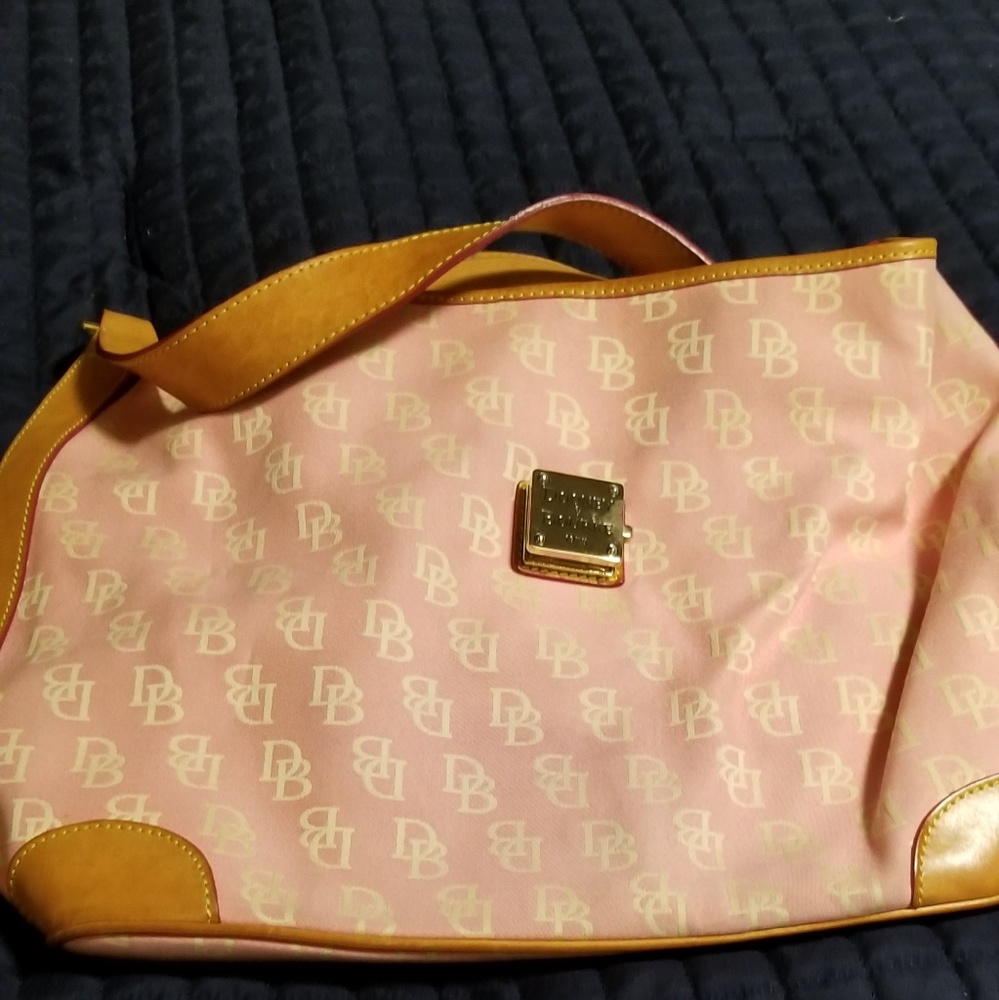 Pink like new Dooney Bourke